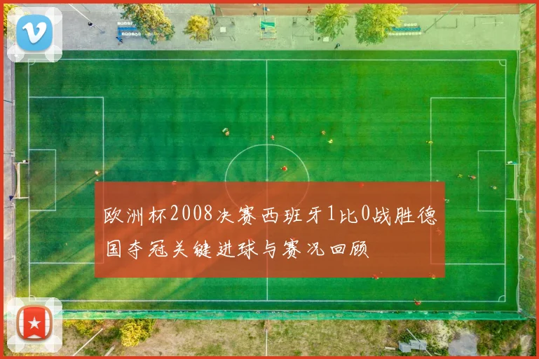 欧洲杯2008决赛西班牙1比0战胜德国夺冠关键进球与赛况回顾